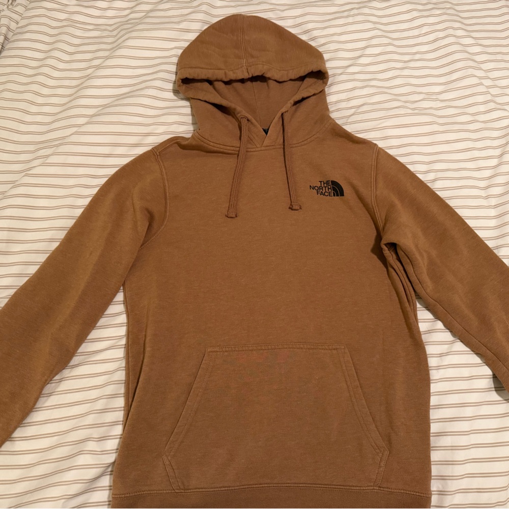 Unisex North Face (TNF) Brown Pullover Hoodie